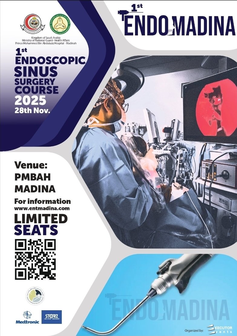 Saudi Society of ORL tweet media