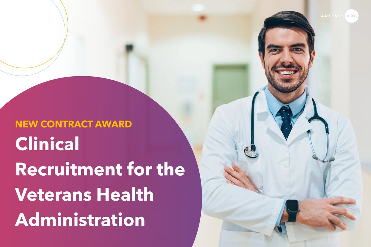 Artemis received a contract from the Veterans Health Administration to provide recruiting support for critical clinical positions. Our team will source and fill in-demand clinical positions across the country, helping to close critical workforce gaps. shorturl.at/detOr