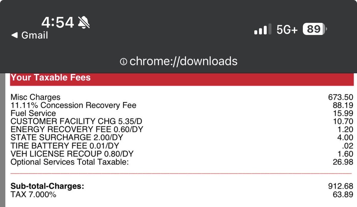 MohammadHaf0ir's tweet photo. @Avis @hdd557 What the hell is misc charges https://t.co/W3q5ioSW5h