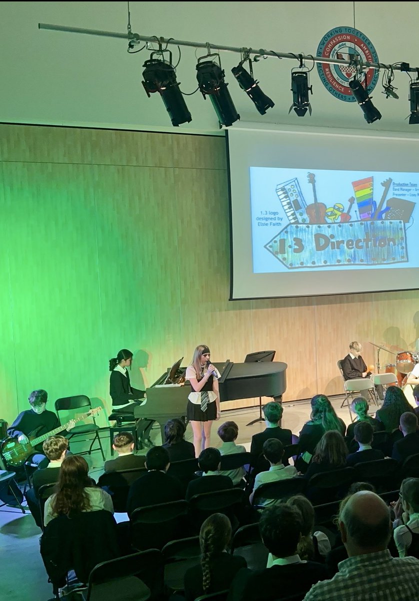 DAMusicDept's tweet photo. Well done to every single S1 pupil for competing in the Douglas Academy ‘Battle of the Bands’ competition on Tuesday. A huge amount of resilience, confidence, team work and talent was displayed across both sessions. 🎸🎶🎹🥁🎤
 Pt. 1 @DouglasAcad https://t.co/t4suM0RBW3