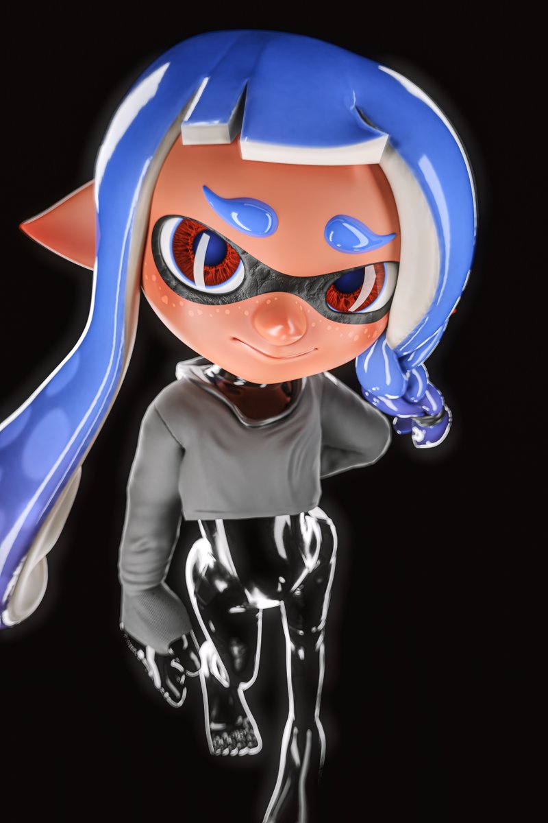 New croptop hoodie time! 🫐