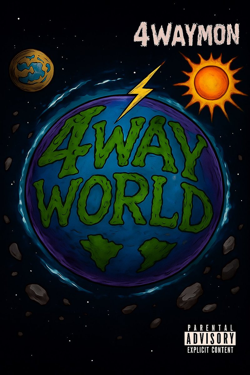 4wayMon's tweet photo. Oh Yea My Project 4Way World Is Out Now All On Platforms! 🌍 https://t.co/Dyqz3ItpMa