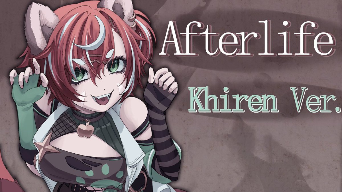 【 NEW COVER PREMIER 】

✶⋆.˚ Afterlife // Avenged Sevenfold ˚.⋆✶ 
₊˚  — Khiren Ver. —˚₊   

Starting now!!

✧˖ youtu.be/wz6LDWfn7iI