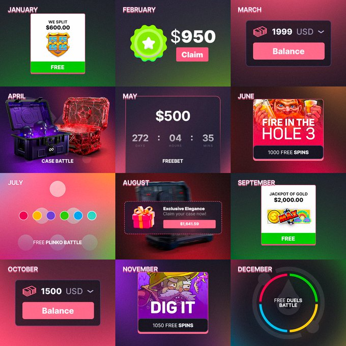 500Casino's tweet photo. When is your birthday month? 

What reward are you supposed to receive?   

Drop your 500ID! https://t.co/eGm6l7AIEH