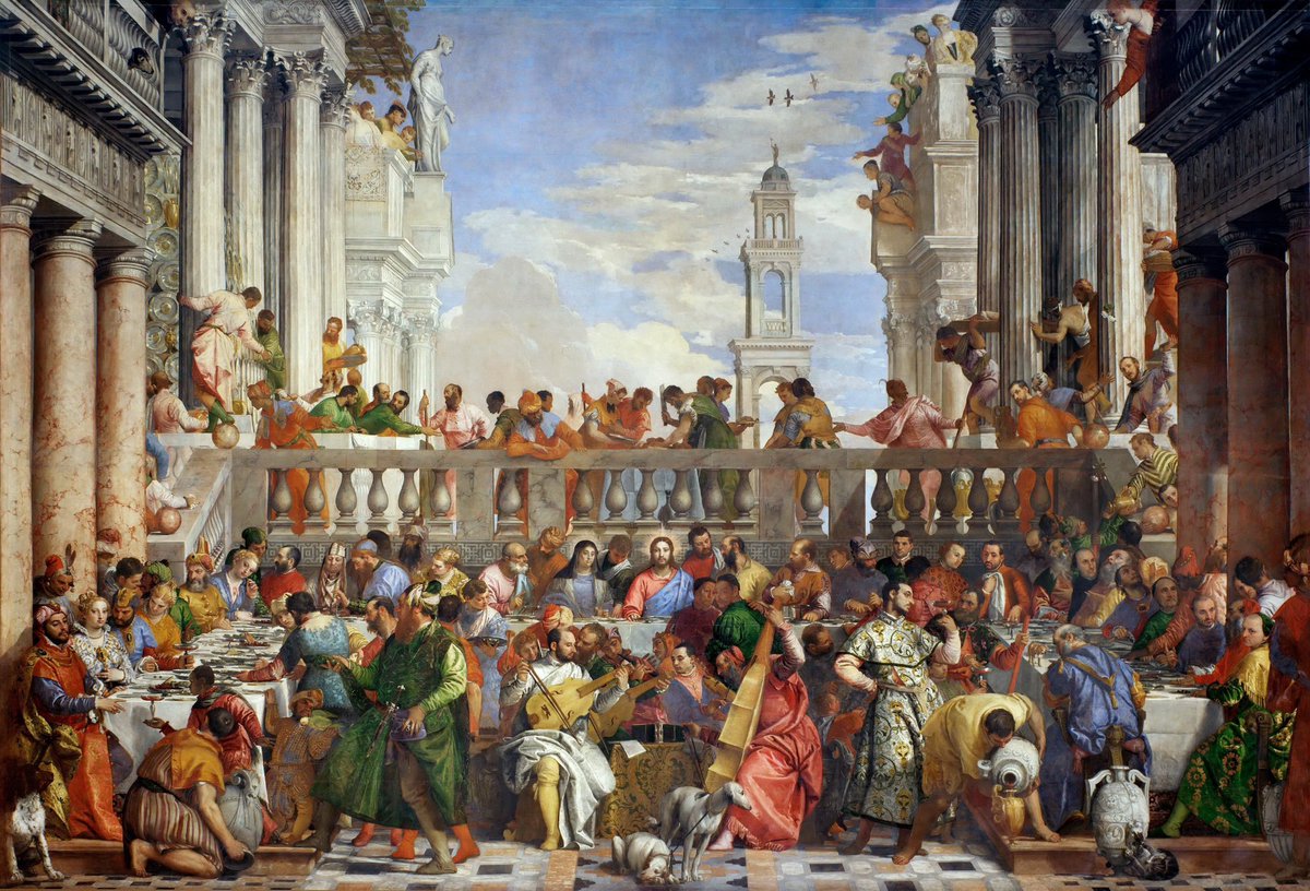 The Wedding at Cana
By Paolo Veronese
