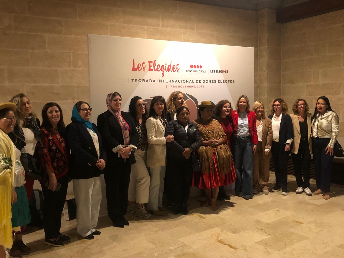 ✨"Les Elegides es un espacio para sumar voces diversas a una visión común, para aprender unas de otras y abrir camino a las nuevas generaciones. 
Gracias por el comprimo. Les Elegides son todas vosotras."
💬<a href="/AntoniaRoca/">Antònia Roca</a>, Vicepresidenta, Consell de Mallorca

#WYDEWomensLeadership