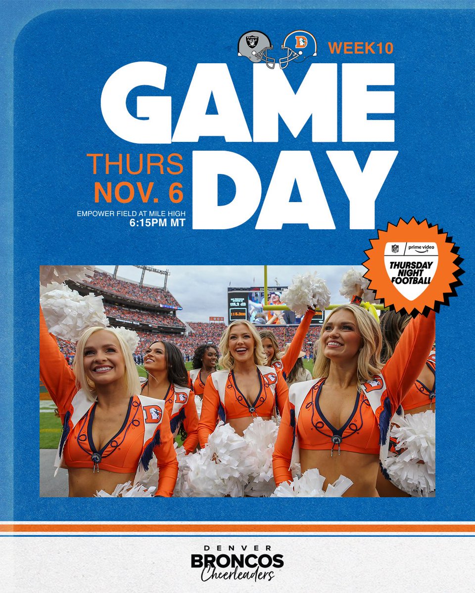 Prime Time 🤝 Rocky Mountain Thunder 📣

#LVvsDEN | #TNFonPrime