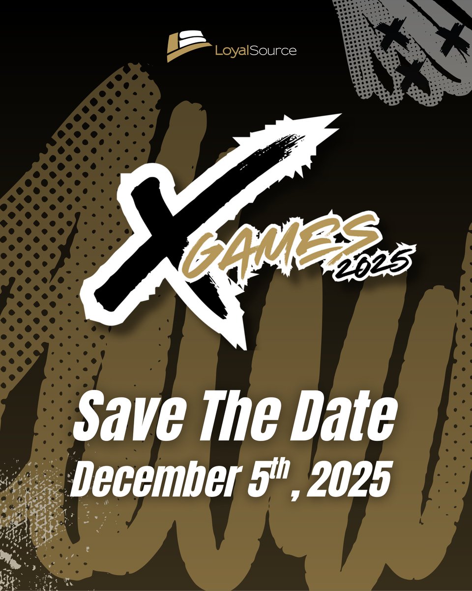LoyalSourceGS's tweet image. The countdown is on! The X-Games, Central Florida’s most competitive team-building event, is back. Experience the excitement as teams battle for glory. Less than one month away—are you ready to claim victory on December 5th? #XGames2025 #XGames #LetsGo #WeAreLoyalSource