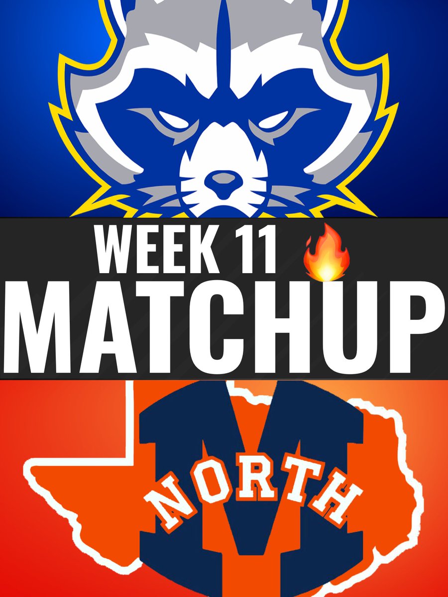 WEEK 11 MATCHUP ALERT 🚨
Frisco High takes onSchool McKinney North