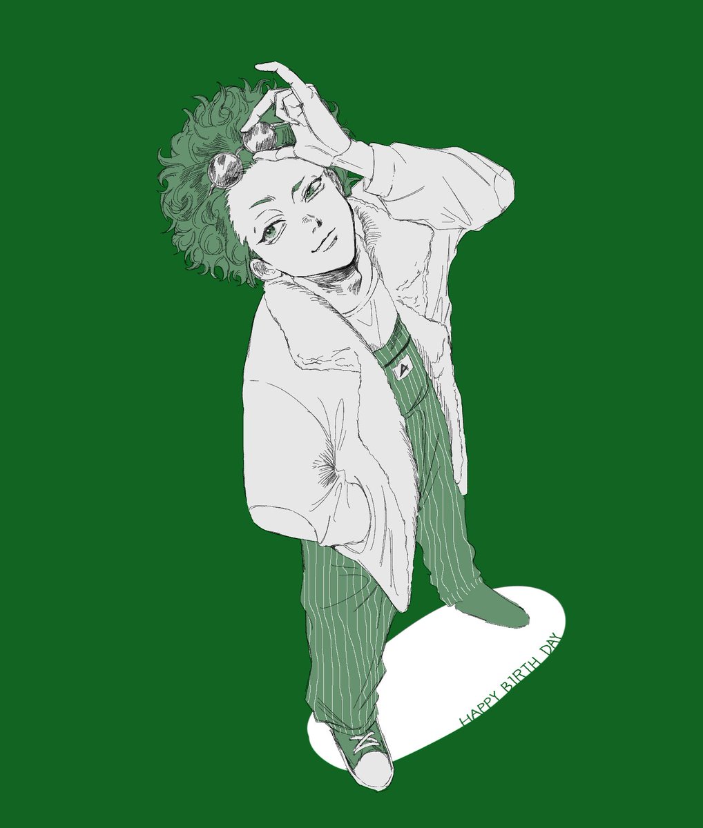 ものぺりさんお誕生日おめでとうございます！🕶️毎度サイコープレーにサイコーヘアが輝いてます👊
お身体ご自愛ください！どうか素敵な一年になりますように！

 #ものぺりあーと