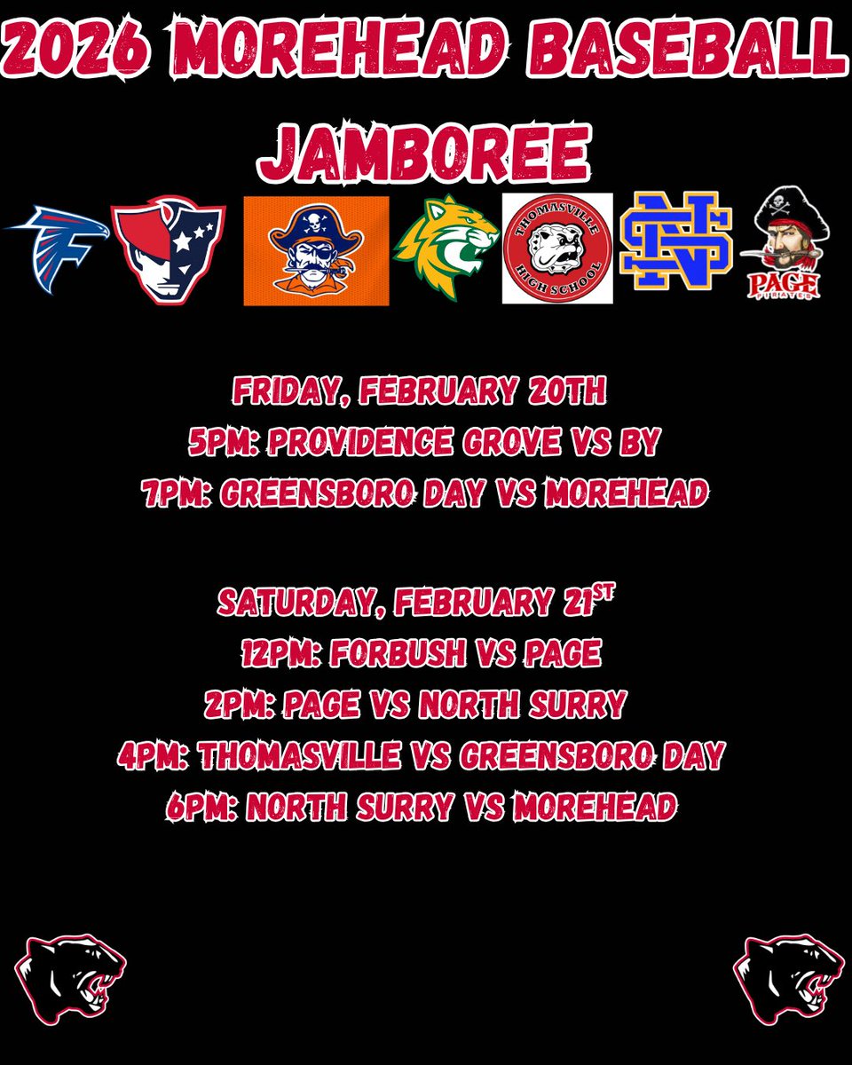 Mark your calendars. It’ll be here before you know it! 

⚾️🔜🔥

🎟️: $5
Concessions and MHS Baseball gear will both be available! 

#MHSDUDES | #CultureWins