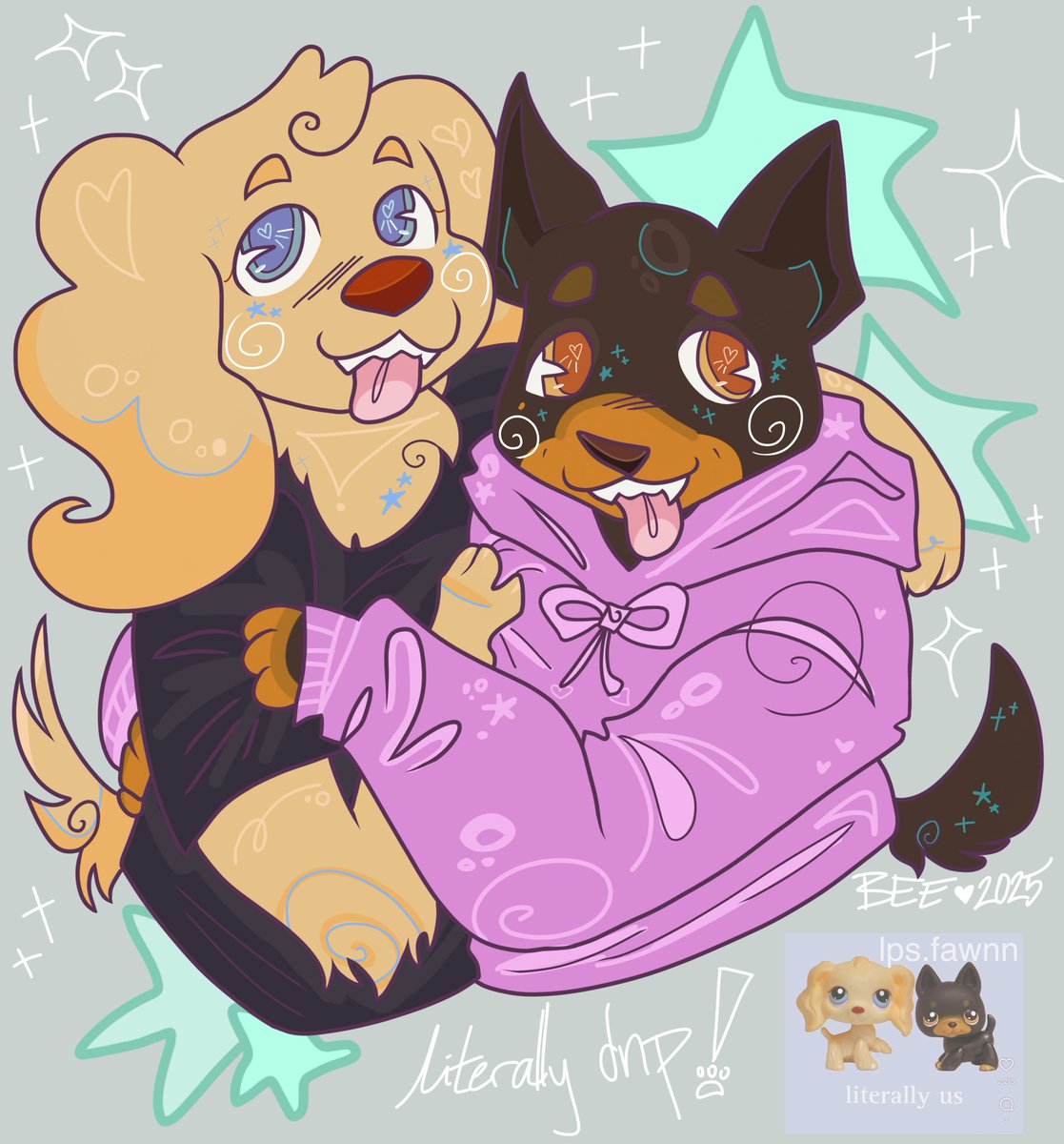 lps dan and phil from an insta post i saw heheueh ^—-^ #phanart !!