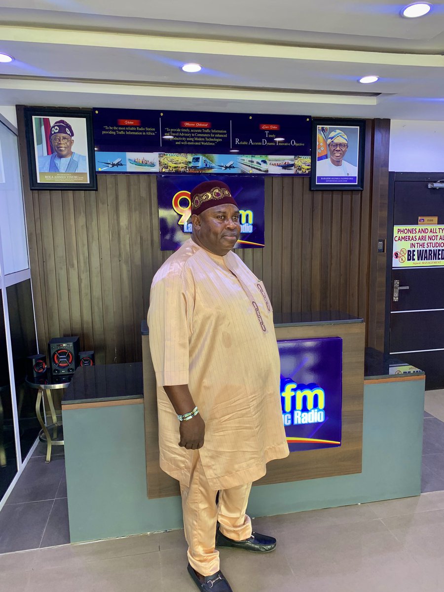 JubrilEmilagba's tweet photo. Glad to have featured on Lagos Traffic Radio 96.1FM today on “Nijoba Ibile Eko.”
Shared our progress in Lagos Mainland LG; 100 days of action, results & people-driven leadership.
#MayorEmilagba #LagosMainlandLG #100DaysOfImpact #NijobaIbileEko https://t.co/AEqQ0s1VVQ