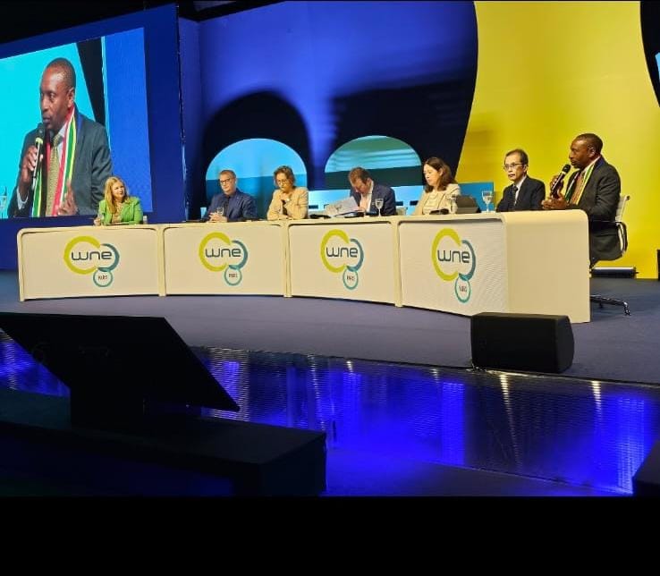 He also emphasized how SA has moved in terms of increasing allocation for nuclear energy, with 5200 MW on the recently released IRP 2025. #WNE2025  <a href="/iaeaorg/">IAEA - International Atomic Energy Agency ⚛️</a> <a href="/nrwdi_org/">nrwdi</a> <a href="/WorldNuclearUni/">WNU</a> <a href="/Eskom_SA/">Eskom Hld SOC Ltd</a> <a href="/WNE2025/">WNE2025</a>