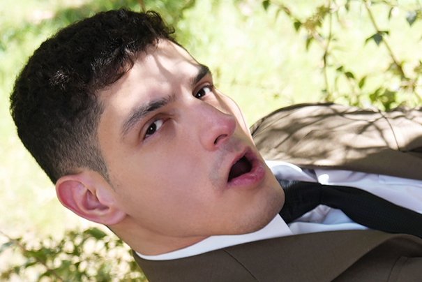 As he's subject to military discipline, he has to keep his #collarandtie tight!