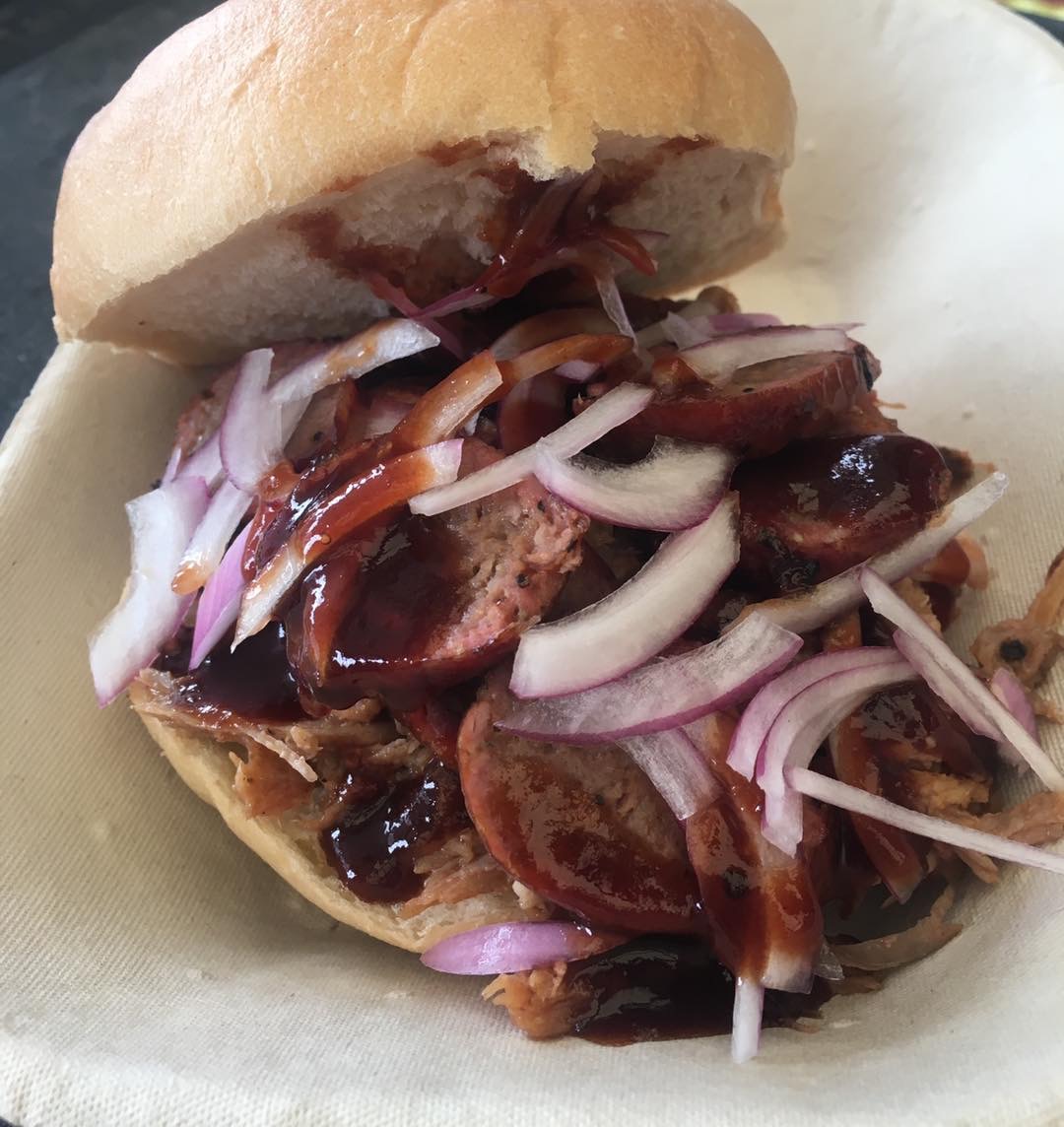 Food day today!

Harvest Showdown Trade Show
📆 November 6th
⏰ 2pm - 7pm
📍Yorkton Exhibition Park

Regular menu available

Beef Brisket
Pulled Pork
Cup O' Que
Texas Big Beef Sausage
Apple Cider Slaw
BBQ Pit Beans
Maple Bacon Cornbread
Tumbleweed Pickles

Special: Barnyard Brawl