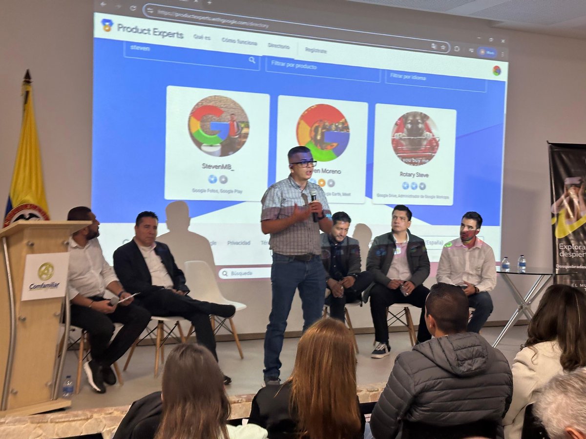 cesar_steven's tweet image. Shined today at #CTISemanaCTI Dosquebradas! As a @GooglePEProgram , I shared how Google drives global &amp;amp; local innovation. +300 minds connected, backed by the Alcaldía (dosquebradas.gov.co) &amp;amp; @camaradedosque @AlcaldiaDosq , where I lead ICT &amp;amp; Development. 💡🌍 What tech…
