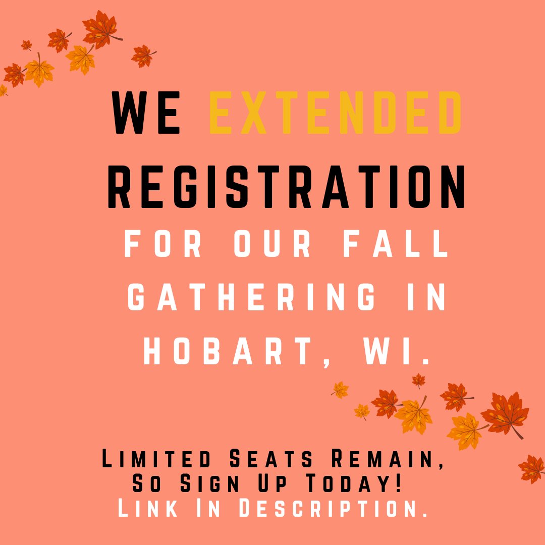 Good news for our Green Bay area followers! We have a few seats left for next Thursday's Fall Gathering! Get your tickets today at ProLifeWI.org/fallgathering.