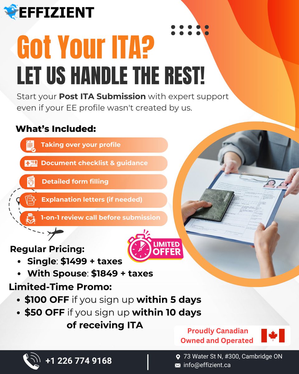 effizientcanada's tweet image. Ontario’s Superior East region has launched the Francophone Community Immigration Pilot (FCIP) - a new PR pathway for French-speaking skilled workers.

Swipe to know more

#CanadaPR #FCIP #OntarioImmigration #FrancophoneImmigration #CanadianImmigration