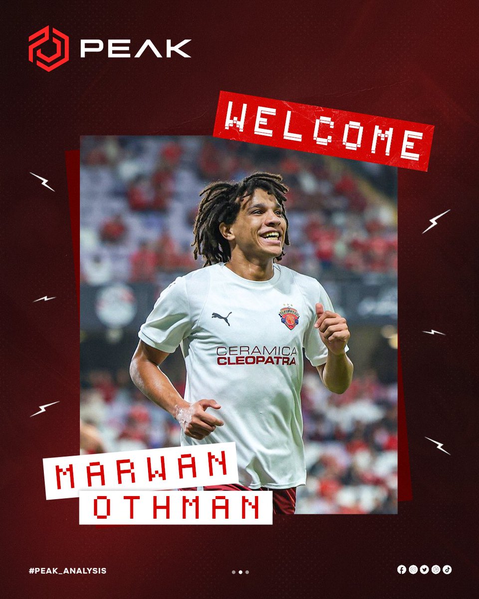 peak_analysis's tweet image. بداية ليها طابع خاص ✨

نرحب بـ مروان عثمان في Peak 🤝