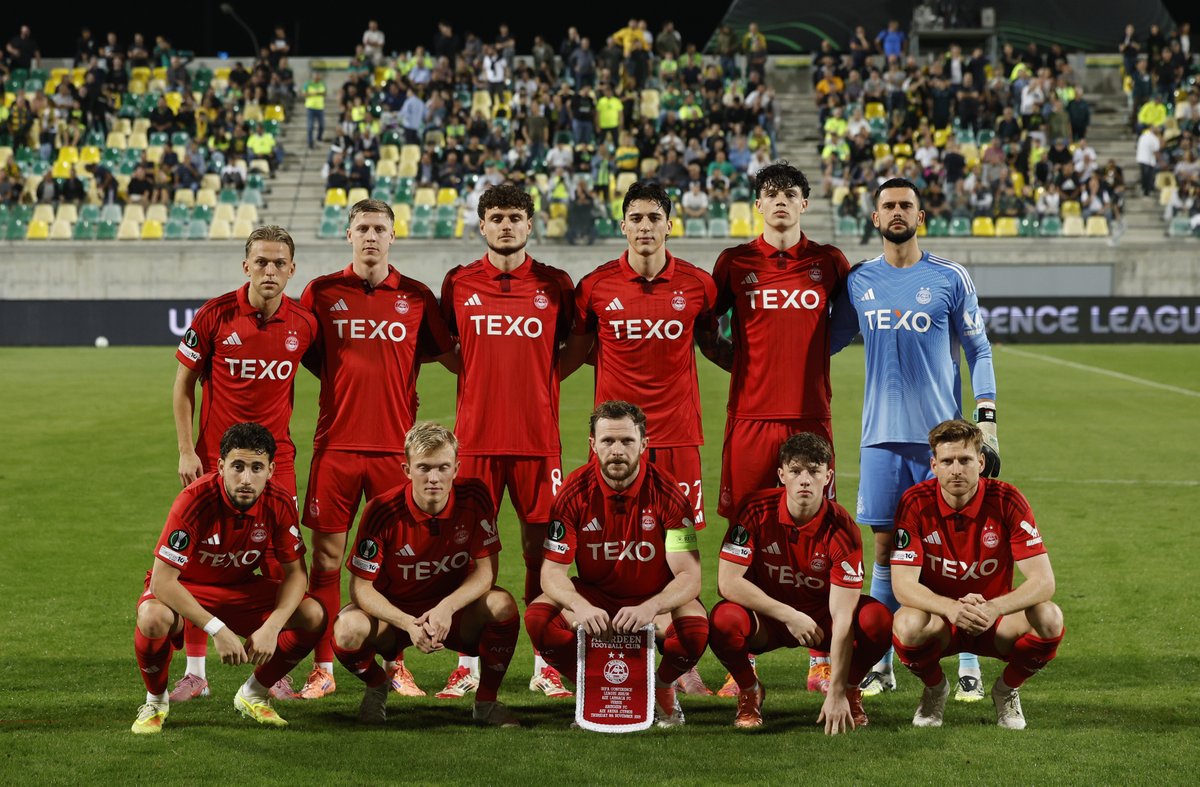 AberdeenFC's tweet image. The Dons ❤️
