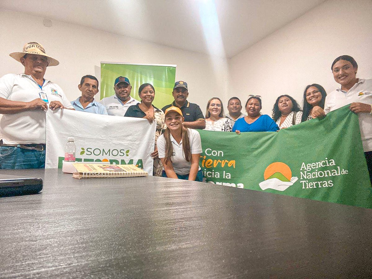 💪🏽 ¡Manaure sigue impulsando la Reforma Agraria! 🌾

En la segunda sesión del Comité Municipal de Reforma Agraria, avanzamos en articulación con la administración local para construir un Plan de Trabajo sólido y participativo que responda a las realidades del campo 🤝🏽🌿

 🌱📊