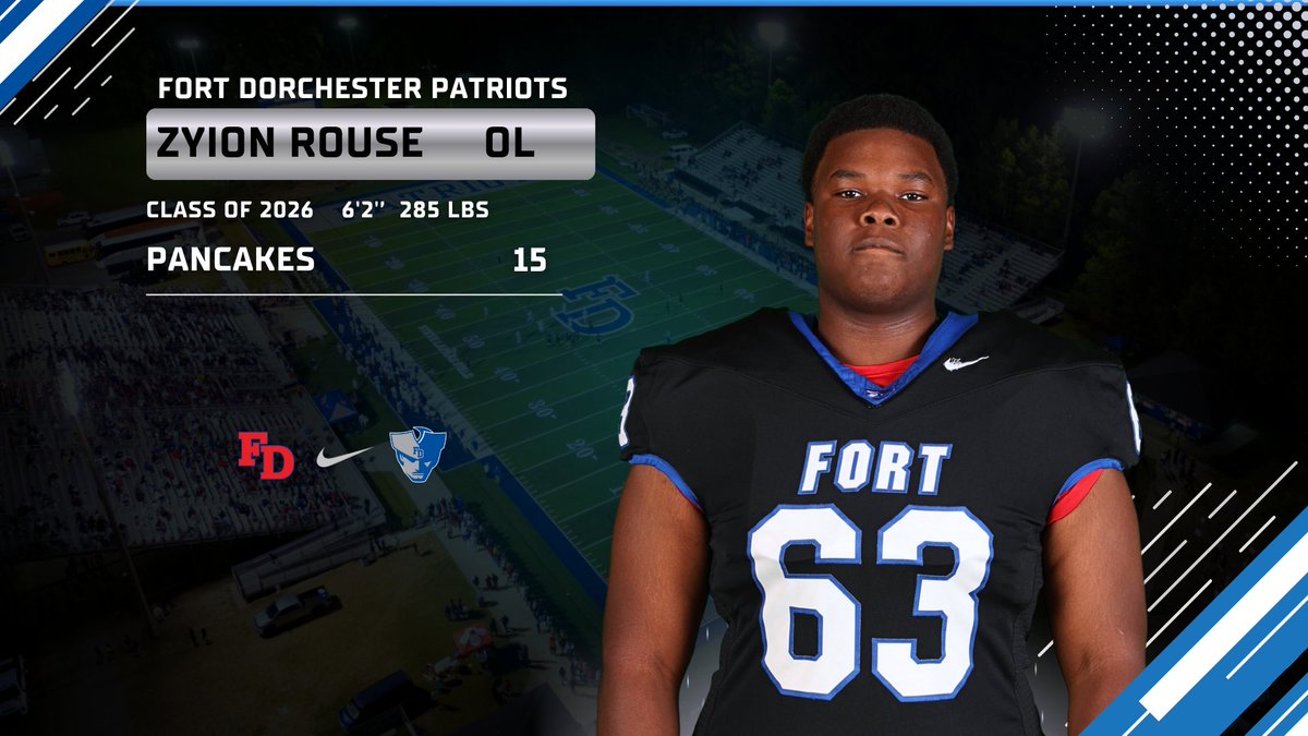 His consistency in drive blocks and pancake efforts set the tone for our run game. 
Colleges looking for a lineman who brings power, character and reliability — check out Zyion Rouse.
hudl.com/v/2Sf1Bb