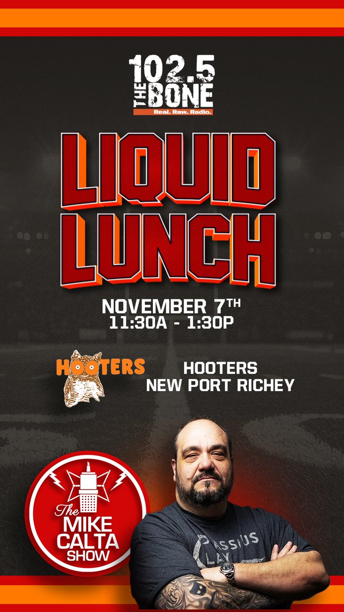 MrMikeCalta's tweet photo. Tomorrow #BudLight #LiquidLunch #Hooters https://t.co/Z99gMYmq9I