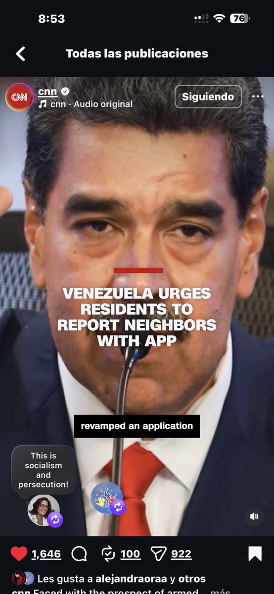Sorianoramirez's tweet photo. Esto es Socialismo Señores ! Lo siento pero no puedo callar ante tanta mald@l.  Un Narc@ Estado  en cabeza de #nicolasmaduro y su combo, gobernado por la mald@d , dem@nios y muchas cosa más.Oremos porque esta chica salga de su cautiverio sana y salva en el nombre de Jesús 🙏🏻 https://t.co/bES7QBoKwx