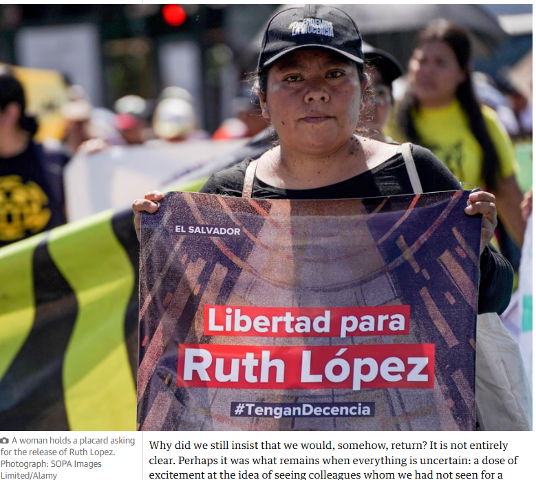 📢 #RuthFloreceEnLibertad | "El arresto de (Ruth) López fue interpretado por nosotros y decenas de colegas como un ultimátum del régimen. (...) López era una de las voces más reconocidas internacionalmente que hablaba en contra del régimen".
- Óscar y Carlos Martínez, de