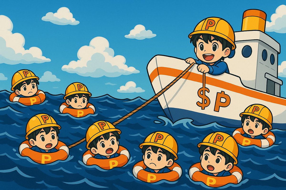 在币圈，每个人都曾是那个初出茅庐的P小将，
经历暴涨与暴跌，才逐渐成长为像 <a href="/hexiecs/">冷静冷静再冷静</a> 那样的P元帅。

可在通往自由的探险中，太多兄弟因一次单边行情而沉入海底。

$P小将的初衷，就像 <a href="/binance/">Binance</a> 的重生计划一样，
团队希望尽可能为所有P小将提供一次
如同获得重生空投般的翻身机会。