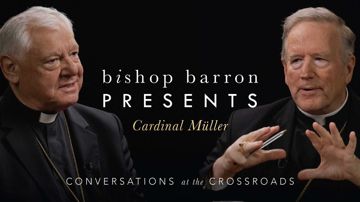 Friends, in the newest episode of Bishop Barron Presents, Cardinal Gerhard Müller and I sit down for a wide-ranging theological conversation. We discuss theologians like Rahner, Balthasar, and Ratzinger; the influence of Nietzsche on modern culture; the persistence of the Gnostic