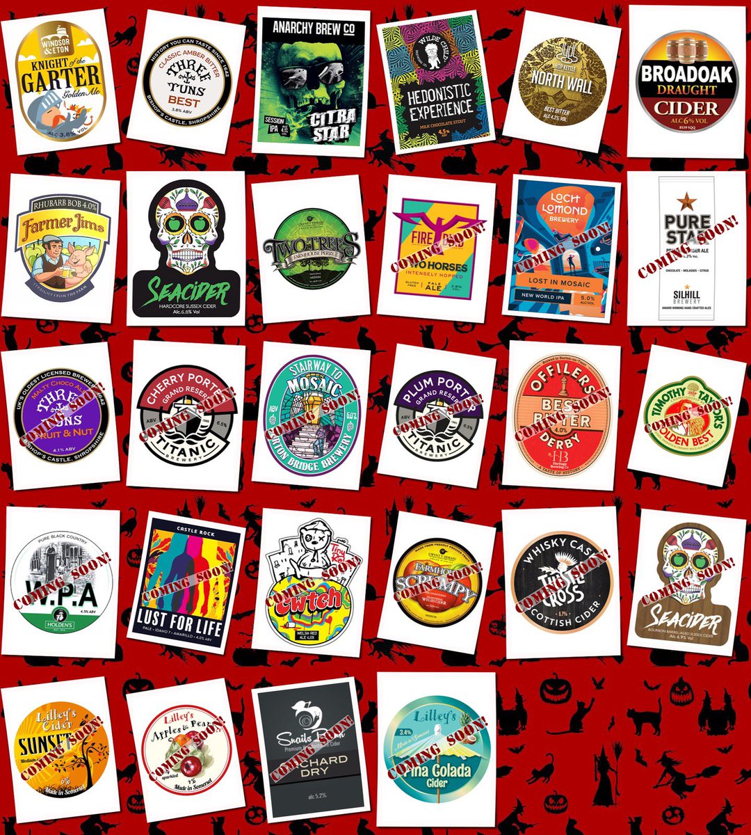 KMicropub's tweet photo. On the bar today!
Beer Board: https://t.co/htLajwSNdB
@WindsorEtonBrew @ThreeTunsBrewer @AnarchyBrewCo @WildeChildBeer @hopkettlebrew @FetchTheDrinks #FarmerJimsCider @SeaCiderSussex @Gwyntyddraig 
#RealAleFinder https://t.co/CzXUcKVct3