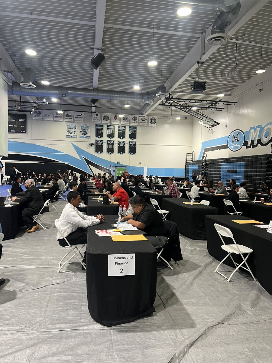 Great event at Montclair HS today. “4th annual Ready to Launch”. Students go through mock interview with Business, Finance, Education, Medical, Logistics and various other fields. Thank you to all our community partners for supporting today!