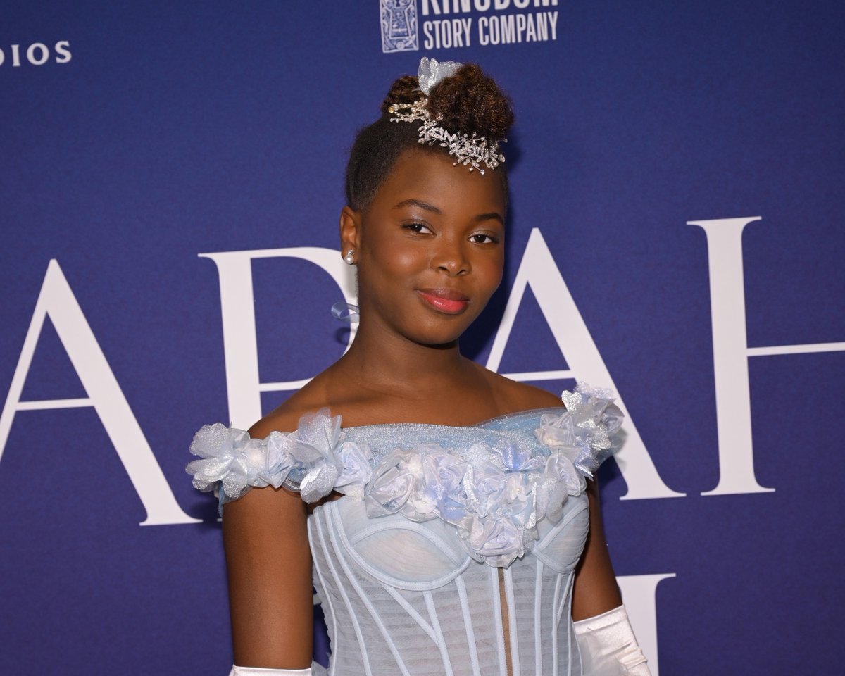 AmazonMGMStudio's tweet image. We struck gold at the NYC screening of Sarah’s Oil with producers Ciara and Russell Wilson, and star Naya Desir-Johnson ✨ See the movie only in theaters starting tomorrow!