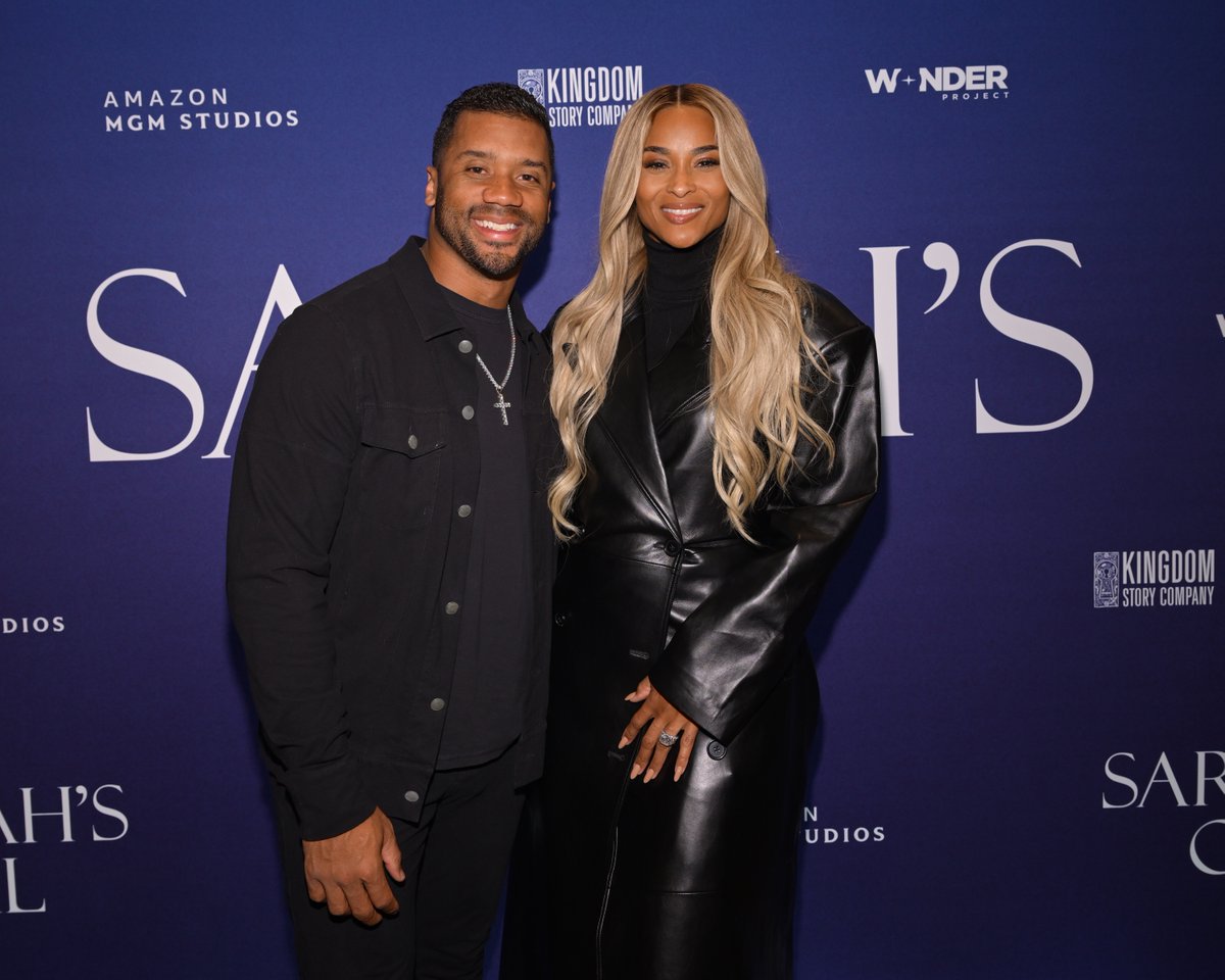 AmazonMGMStudio's tweet image. We struck gold at the NYC screening of Sarah’s Oil with producers Ciara and Russell Wilson, and star Naya Desir-Johnson ✨ See the movie only in theaters starting tomorrow!