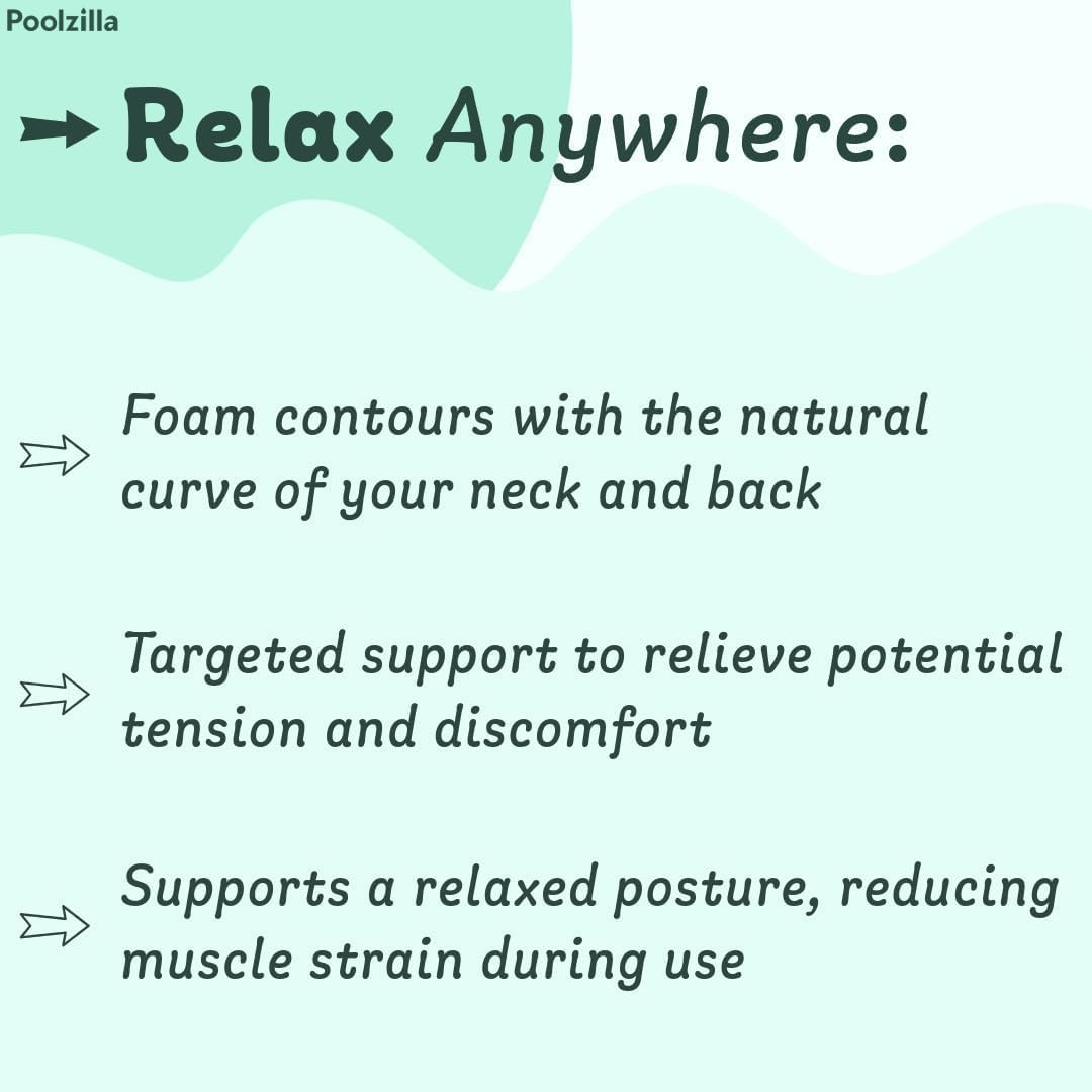 poolzilla_us's tweet image. ❄️ Winter is nearing.. but that just makes hot tub lounging even better. 🛁💆‍♀️

Take your soak to the next level ✨:
🛌 Ergonomic design supports your head, neck, and shoulders for pure relaxation.
⚖️ Weighted inner compartment keeps it perfectly in place.
⭐ 11'' x 20'' design…