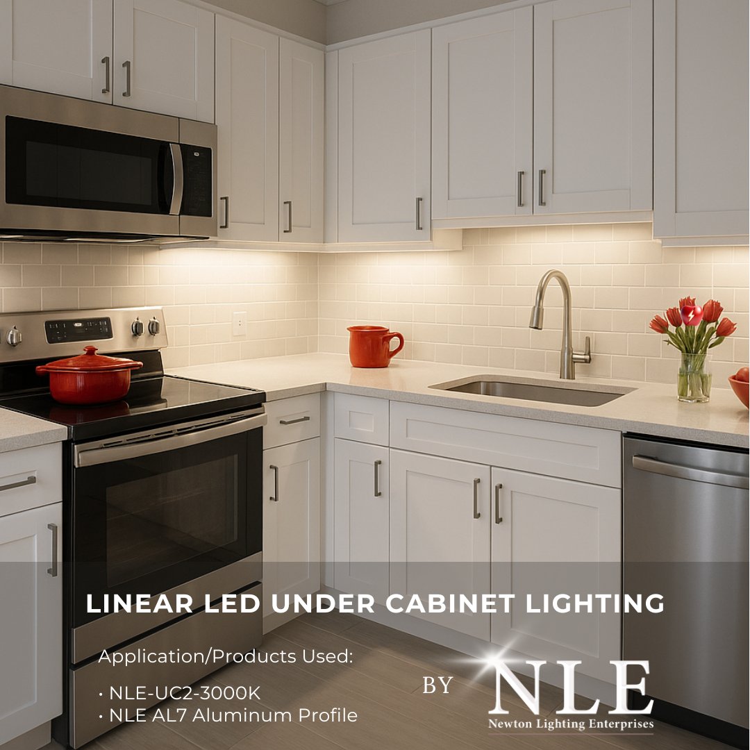 Our linear LED under cabinet lighting in a warm &amp; inviting 3000K glow, paired with the durable &amp; discreet AL7 aluminum profile, delivers both style and function. Manufactured in Upstate NY
585-955-3883
isaac-led.com
#KitchenLighting #UnderCabinetLighting #3000KLighting