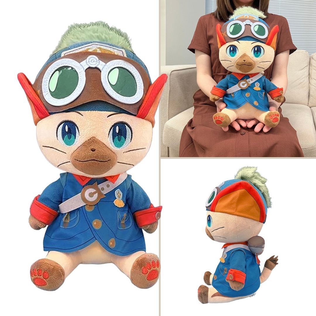 Monster Hunter Stories 3 Twisted Reflection - Sitting Plush Rudy - Preorder Available Now at the link below!
🛑 buff.ly/TZJKU0w