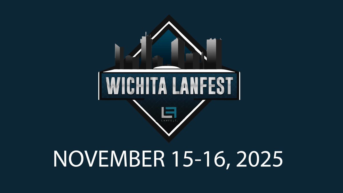 Are you in the Kansas area and love to game? Get your tickets to Wichita LANFest, happening Saturday, November 15 at Nguyen Golden Hotel and Conference Center in Wichita, Kansas! #kansas #wichita #lanfest #lanparty tixr.com/groups/lanfest…