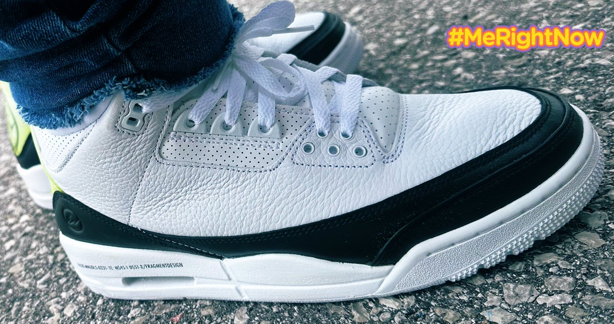 dj_ivanakent's tweet image. #KOTD #Jordan3 #Fragment