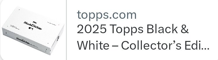 Back in stock 👇 #TOPPS #AD 

$199.99 : bit.ly/4hPvTrC