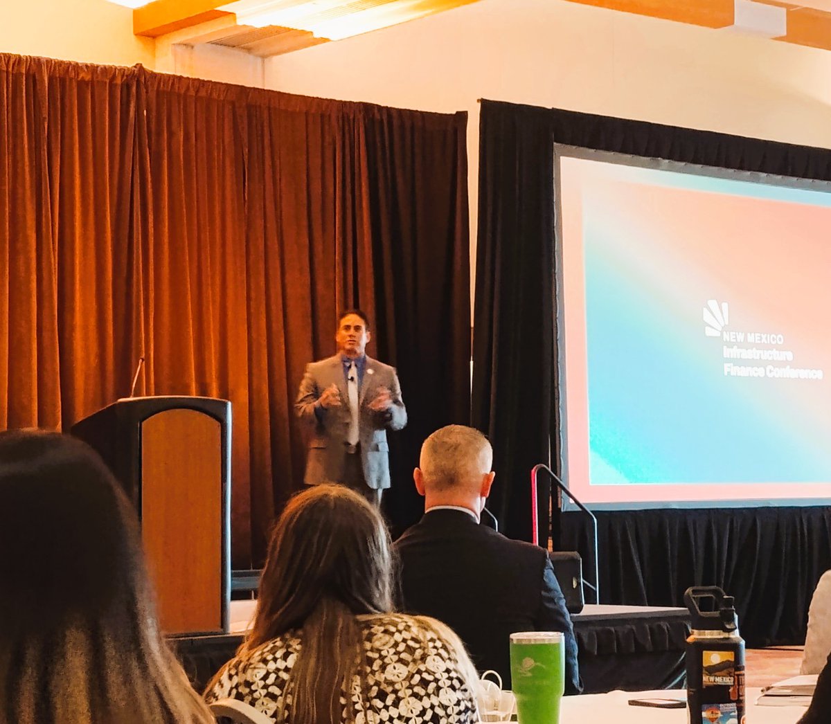 LtGovMorales's tweet image. Honored to join 400+ local &amp;amp; other gov't professionals to the NM Infrastructure Finance Conference (NMIFC), which helps support planning &amp;amp; funding of sustainable infrastructure projects in NM. Strong infrastructure lays the groundwork for jobs, business growth &amp;amp; opportunities.