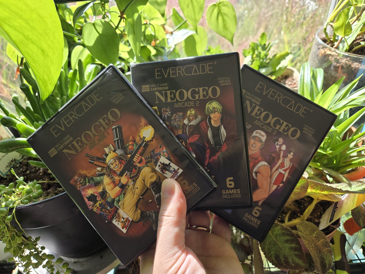 ケロページ IntroducingThe Evercade NEOGEO-TRIO