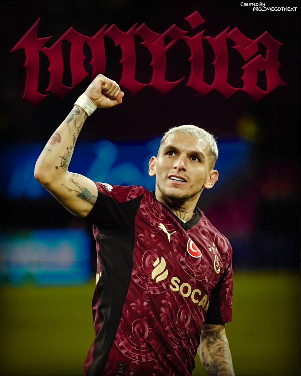 ProlimeGotNext's tweet image. Lucas Torreira⚡ grafik #Galatasaray #Gala #AJvGS #UCL @LTorreira34