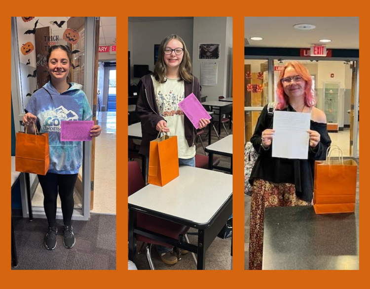 RSHSLibrary's tweet image. Congratulations to the winners of the RSHS Tiny Horror Story Contest! We are always impressed by our students&apos; creativity and talent. @RSHSPrincipal #RSDlibraries
