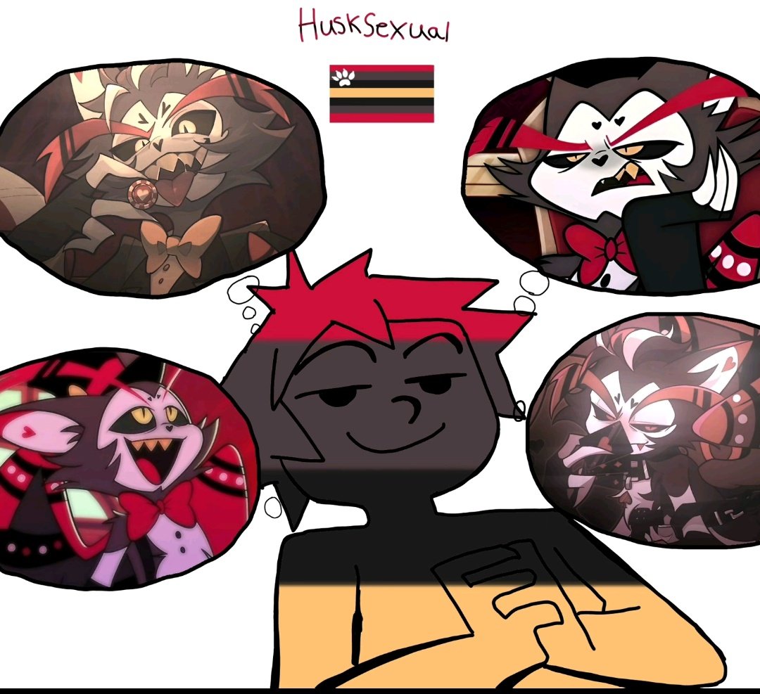 Tras un tiempo de meditar... Y autodescubrírme ,llegué a la conclusión que soy Huskexual 🫣

#husk #hazbinhotel