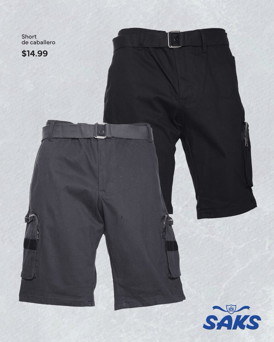 Porque el calor no espera, pero el estilo tampoco. 😎 
¡Shorts hechos para moverte con actitud! 🤙

Short de Caballero - 1614118. Disponibles en todas nuestras sucursales. 

#sakspanama #modasaks #saks
