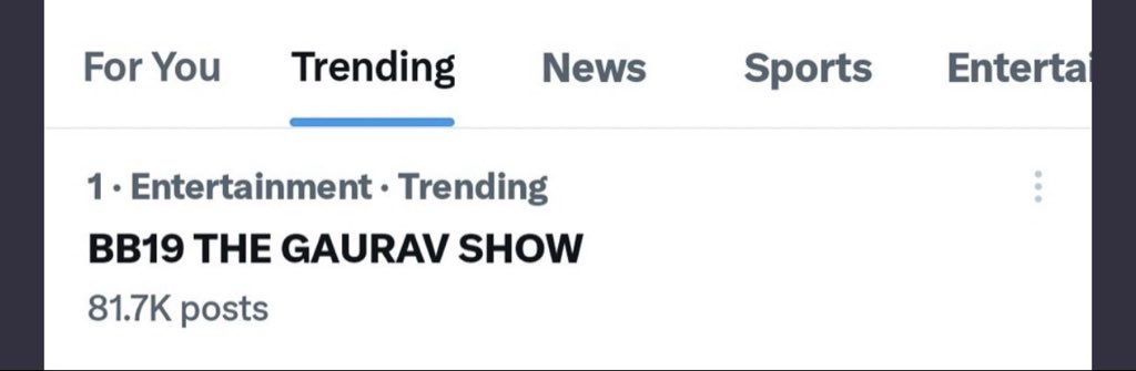 That’s the power of ITV ! The love and support earned from 21 years of hardwork 🔥💕

As GK says real realises real ! And the audience proves it always 
#KhannakaKhaandaan kudos to each one who was a part of this 🫡🔥

BB19 THE GAURAV SHOW

#TeamGK