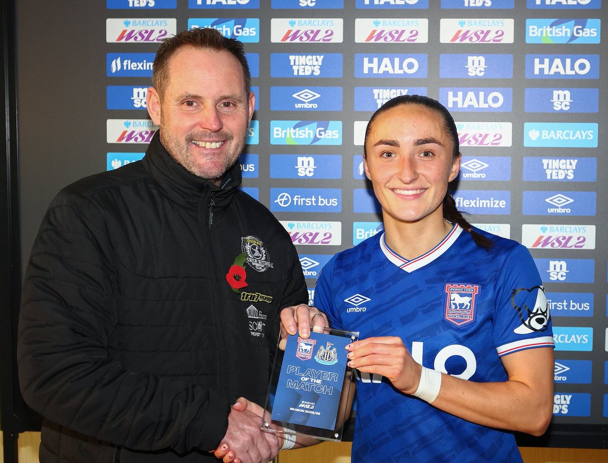It was great to catch up with our <a href="/ITFCWomen/">Ipswich Town FC Women</a> sponsored player <a href="/_KyraRobertson_/">Kyra Robertson</a> last weekend and award <a href="/sophiepeskett17/">Sophie Peskett</a> with Player of the Match ⚽